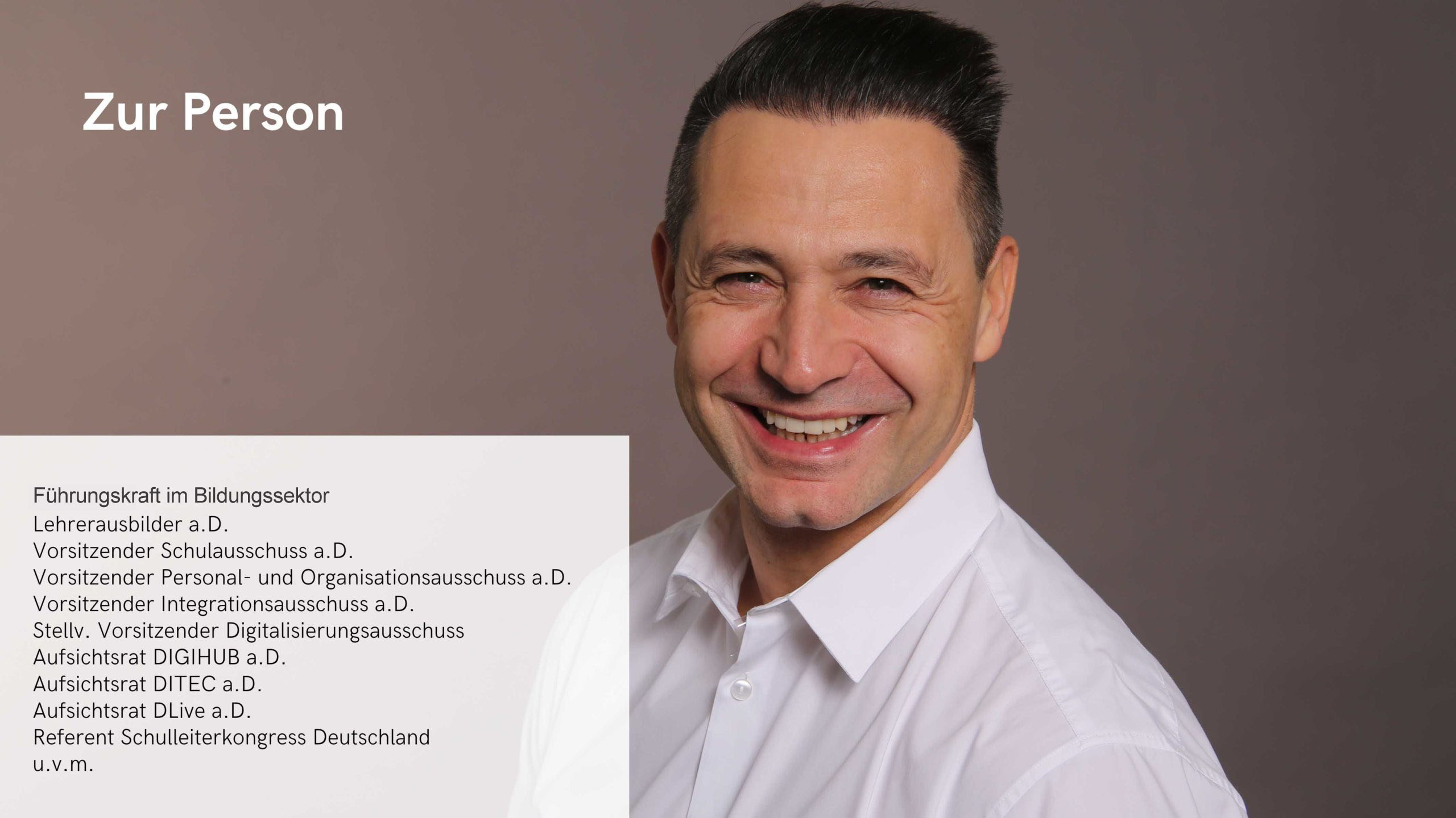 Zur Person